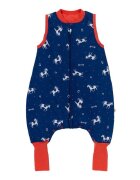 Slumbersac Sac de dormit cu picioruse si talpa antiderapanta Horses 110 cm + manseta 1.0 Tog