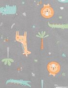 Slumbersac Sac de dormit cu picioruse si talpa antiderapanta Safari 120 cm + manseta 1.0 Tog
