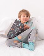 Slumbersac Sac de dormit cu picioruse si talpa antiderapanta Safari 120 cm + manseta 1.0 Tog
