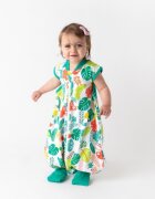 Slumbersac Sac de dormit cu picioruse si talpa antiderapanta Tropical 110 cm + manseta 1.0 Tog