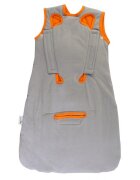Slumbersac Sac de dormit multifunctional Grey Orange Zoo Animal Travel 0-3 luni