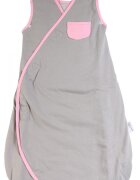 Slumbersac Sac de dormit multifunctional Grey Pink Elephant Travel 6-18 luni