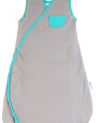 Slumbersac Sac de dormit multifunctional Grey Turquoise Elephant Travel 1-3 ani 2.5 Tog