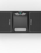 SMART TabbyBoo Hoverboard copii premium BAT Concept design by Chic scuter electric revolutionar 2 roti de 6.5 inch maner integrat bluethooth speaker leduri lumini diferite boxa incorporata simulator sunet motor greutate admisa 100 kg