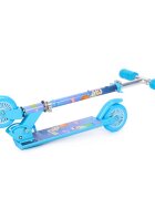 SMART TabbyBoo Trotineta pentru copii KosmoKids Albastru 2 roti2 ski-uri pliabila greutate maxima suportata 50 kg