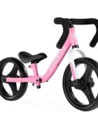 SMART TRIKE Bicicleta copii fara pedale Balance Bike Folding SmarTrike Pink pliabila de la 2 ani roti din cauciuc EVA scaun si ghidon ajustabile pe inaltime manere din material moale