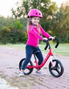 SMART TRIKE Bicicleta copii fara pedale Balance Bike Folding SmarTrike Red pliabila de la 2 ani roti din cauciuc EVA scaun si ghidon ajustabile pe inaltime manere din material moale