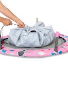 SMART TRIKE Spatiu de joaca si trambulina pliabila Smartrike pink