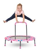 SMART TRIKE Spatiu de joaca si trambulina pliabila Smartrike pink