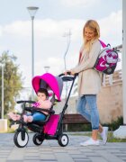 SMART TRIKE Tricicleta pentru copii 7 in 1 STR5 Butterfly pliabila dotata cu frana scaun rabatabil sistem patentat Touch Steering si cu certificare de carucior varsta 9 luni+