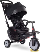 SMART TRIKE Tricicleta pentru copii 7 in 1 STR7 Urban Black ultrapliabila dotata cu roti Eva si scaun rabatabil de la 6 luni sistem patentat cu tehnologie Touch Steering sistem franare si certificare de carucior