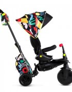 SMART TRIKE Tricicleta pentru copii Kelly Anna-Imagine 6 in 1 ultrapliabila cu sistem de ghidare Touch Steering scaun reglabil si rabatabil suport pentru picioare roti din cauciuc Eva cu amortizoare