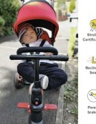 SMART TRIKE Tricicleta pentru copii STR3 Rosu 6 in 1 ultrapliabila dotata cu frana scaun rabatabil sistem patentat cu tehnologie Touch Steering varsta 10 luni+