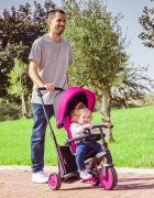 SMART TRIKE Tricicleta pentru copii STR3 Roz 6 in 1 ultrapliabila dotata cu frana scaun rabatabil sistem patentat cu tehnologie Touch Steering varsta 10 luni+