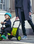 SMART TRIKE Tricicleta pentru copii STR3 Verde 6 in 1 ultrapliabila dotata cu frana scaun rabatabil sistem patentat cu tehnologie Touch Steering varsta 10 luni+
