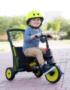 SMART TRIKE Tricicleta pentru copii STR3 Verde 6 in 1 ultrapliabila dotata cu frana scaun rabatabil sistem patentat cu tehnologie Touch Steering varsta 10 luni+