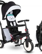 SMART TRIKE Tricicleta pentru copii STR5 Bunny 7 in 1 pliabila dotata cu frana scaun rabatabil sistem patentat Touch Steering si cu certificare de carucior varsta 9 luni+