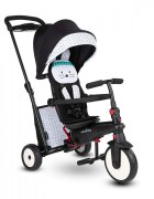 SMART TRIKE Tricicleta pentru copii STR5 Bunny 7 in 1 pliabila dotata cu frana scaun rabatabil sistem patentat Touch Steering si cu certificare de carucior varsta 9 luni+