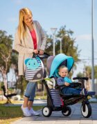 SMART TRIKE Tricicleta pentru copii STR5 Elephant 7 in 1 pliabila dotata cu frana scaun rabatabil sistem patentat Touch Steering si cu certificare de carucior varsta 9 luni+
