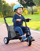 SMART TRIKE Tricicleta pentru copii STR5 Gri 7 in 1 ultrapliabila dotata cu frana scaun rabatabil de la 6 luni sistem patentat cu tehnologie Touch Steering
