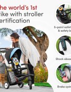 SMART TRIKE Tricicleta pentru copii STR5 Squirrel 7 in 1 pliabila dotata cu frana scaun rabatabil sistem patentat Touch Steering si cu certificare de carucior varsta 9 luni+