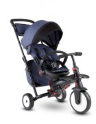 SMART TRIKE Tricicleta pentru copii STR7 Jeans 7 in 1 ultrapliabila spatar reglabil sistem patentat Touch Steering roti din cauciuc cu functie de absorbire a socurilor varsta 6 luni+