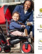 SMART TRIKE Tricicleta pentru copii STR7 Rosu 7 in 1 ultrapliabila spatar reglabil sistem patentat Touch Steering roti din cauciuc cu functie de absorbire a socurilor varsta 6 luni+