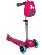 SMART TRIKE Trotineta cu scaun SmarTrike T1 roz cu luminite si gentuta