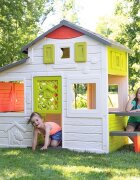 SMOBY Casuta pentru copii Friends Playhouse Neo cu gradina
