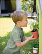 SMOBY Casuta pentru copii Life Garden House cu 21 accesorii