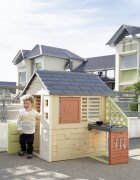 SMOBY Casuta pentru copii Life Nature cu bucatarie