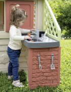 SMOBY Casuta pentru copii Life Nature cu bucatarie