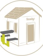 SMOBY Masa de picnic cu doua banci pentru casuta