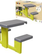 SMOBY Masa de picnic cu doua banci pentru casuta