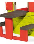 SMOBY Masa de picnic cu doua banci pentru casuta Jura Lodge
