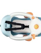 SMOBY Masinuta copii de impins Maestro blue recomandata copiilor de la 6 pana la 36 luni protectie impotriva rasturnarii roti silentioase compartiment pentru depozitare jucarii