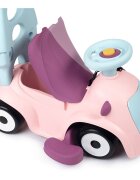 SMOBY Masinuta copii de impins Maestro pink recomandata copiilor de la 6 pana la 36 luni protectie impotriva rasturnarii roti silentioase compartiment pentru depozitare jucarii