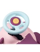 SMOBY Masinuta copii de impins Maestro pink recomandata copiilor de la 6 pana la 36 luni protectie impotriva rasturnarii roti silentioase compartiment pentru depozitare jucarii
