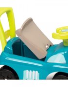 SMOBY Masinuta copii Ride-On Auto blue de la 10 luni cu roti din plastic spumat si spatiu depozitare sub scaun