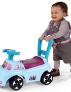 SMOBY Masinuta copii Ride-On Frozen recomandata pentru copii cu varsta cuprinsa intre 10 si 36 luni spatar cu functie de impingere spatiu depozitare sub scaun