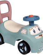 SMOBY Masinuta pentru copii fara pedale Auto verde de la 10 luni spatar cu posibilitatea de impingere spatiu de depozitare scaun ergonomic