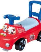 SMOBY Masinuta pentru copii fara pedale Spidey rosu recomandata pentru copii cu varstele cuprinse intre 10 si 36 luni roti din plastic spumat scaun cu spatiu de depozitare