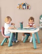 SMOBY Scaunel cu spatar pentru copii Little roz