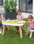 SMOBY Scaunel cu spatar pentru copii verde