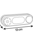 SMOBY Sonerie electronica pentru casuta copii Doorbell gri