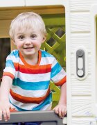 SMOBY Sonerie electronica pentru casuta copii Doorbell gri