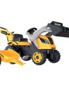 SMOBY Tractor cu pedale si remorca Builder Max galben