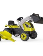 SMOBY Tractor cu pedale si remorca Farmer Max verde cu negru
