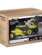 SMOBY Tractor cu pedale si remorca Farmer Max verde cu negru