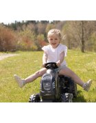 SMOBY Tractor cu pedale si remorca Farmer XL negru